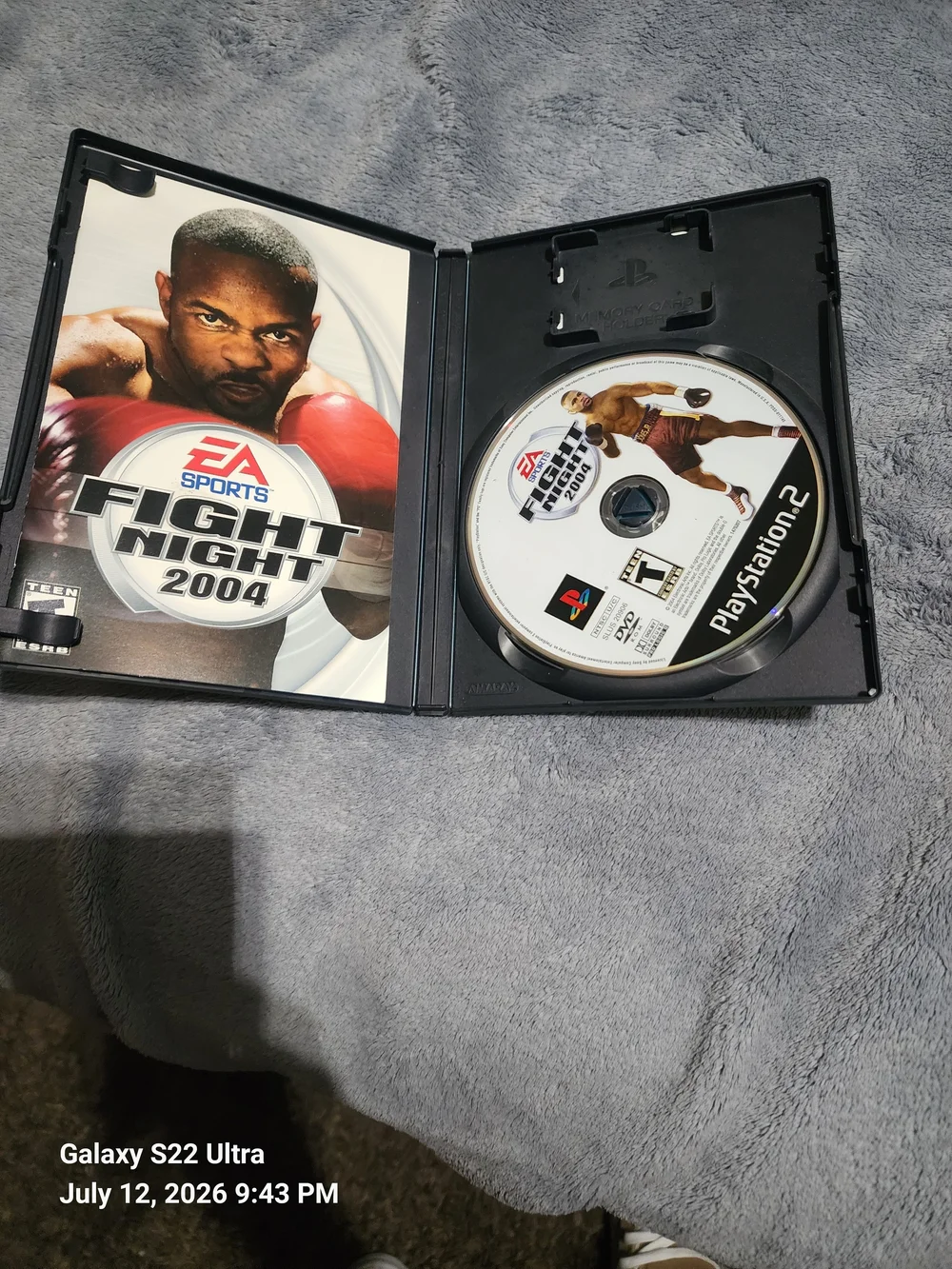 Fight Night 2004 PlayStation 2 Game - Red/Black
